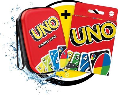 UNO kaartspel met draagtasset