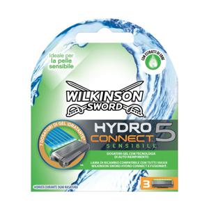 Wilkinson Wilkinson hydro 5 connect sensibile - 3 stuks