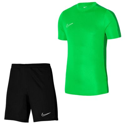 Nike Dri-FIT Academy 23 Trainingsset Groen Wit Nike Dri-FIT Academy 23 Trainingsset Groen Wit