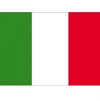 20x Stickertjes Italie vlag 10 cm   -
