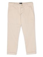 Fay Kids pantalon à coupe slim - Tons neutres