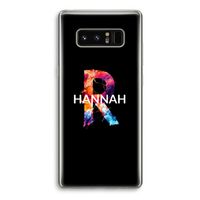 Abstract Spectrum: Samsung Galaxy Note 8 Transparant Hoesje
