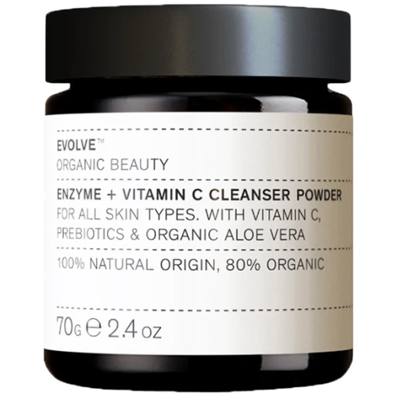 Evolve Organic Beauty Cleansers Poeder Enzyme + Viamin C Cleanser Powder 70gr Evolve Organic Beauty Cleansers Poeder Enzyme + Viamin C Cleanser Powder 70gr