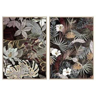 Canvas DKD Home Decor polyestyreen Canvas 83 x 4,5 x 122,5 cm