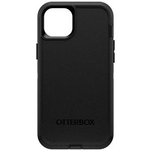 Otterbox Defender Backcover Apple iPhone 14 Plus, iPhone 15 Plus Zwart MagSafe compatible, Met standfunctie