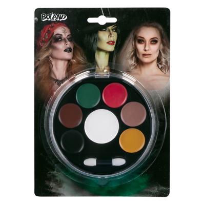 Horror zombie/ vampier/ day of the dead schmink - 7 kleuren - Halloween - kinderen - volwassenen