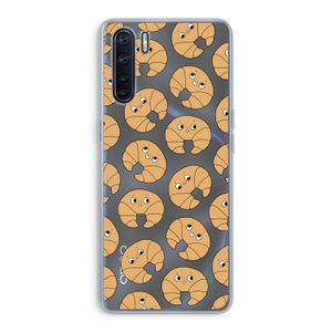 Croissant: Oppo A91 Transparant Hoesje