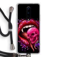 Dodelijk zoet: OnePlus 8 Transparant Hoesje met koord