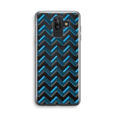 Onderbroken lijn: Samsung Galaxy J8 (2018) Transparant Hoesje