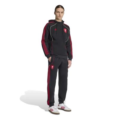 adidas Liverpool Urban Purist Joggingpak Hooded Zwart Rood Wit
