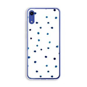 Blauwe stippen: Honor Play 8A Transparant Hoesje