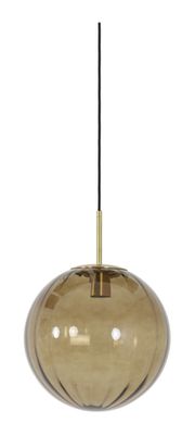 Light & Living Hanglamp 'Magdala' Ø30cm, kleur Bruin