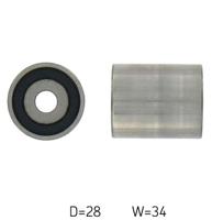 Geleiderol, distributieriem SKF, Diameter (mm)28mm, u.a. für VW, Ford, Seat, Audi, Skoda - thumbnail