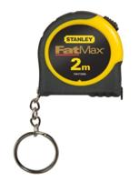 Stanley handgereedschap FatMax Rolbandmaat 2m Sleutelhanger - FMHT1-33856 Stanley handgereedschap FatMax Rolbandmaat 2m Sleutelhanger - FMHT1-33856