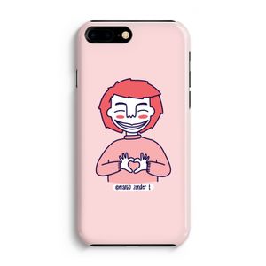 Hartje: Volledig Geprint iPhone 7 Plus Hoesje