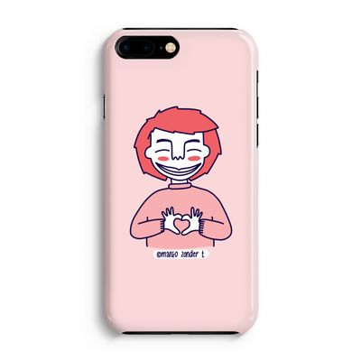 Hartje: Volledig Geprint iPhone 7 Plus Hoesje