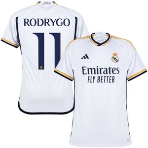 Real Madrid Shirt Thuis 2023-2024 + Rodrygo 11