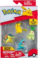 Pokemon Battle Figure Pack - Pikachu, Chikorita, Totodile & Cyndaquil Pokemon Battle Figure Pack - Pikachu, Chikorita, Totodile & Cyndaquil