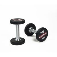 PTessentials PU PRO Competition Dumbbells - 2 t/m 20 kg set (stappen van 2 kg) - thumbnail