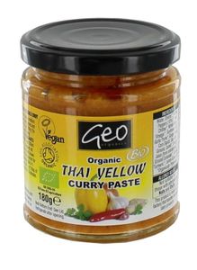 Geo Organics Curry paste thai yellow bio (180 gr)