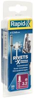 Rapid RVS klinknagel | Ø3.2 x 8 mm - 5000393