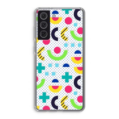 8-bit N°1: Samsung Galaxy S21 FE Transparant Hoesje