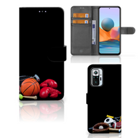 Xiaomi Redmi Note 10 Pro Wallet Case met Pasjes Sports