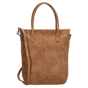 Zebra Trends Shopper met Etui Natural Bag Kartel Fearless II Camel