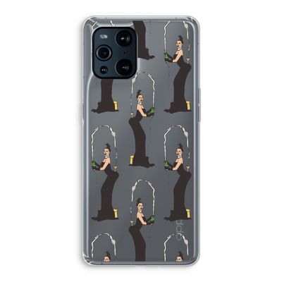 Pop Some Kim: Oppo Find X3 Pro Transparant Hoesje