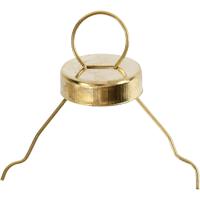 Creativ Company Metalen hanger, d 13 mm, gatgrootte 5 mm, goud, 25 stuk/ 1 doos