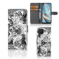 Telefoonhoesje met Naam OPPO Reno4 Z Skulls Angel