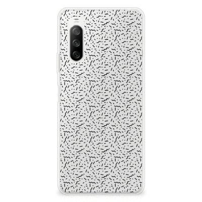 Sony Xperia 10 III | TPU bumper | Stripes Dots