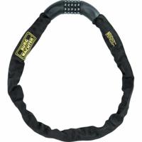 Sleutelslot Burg-Wachter 280 C 90 BLACK Staal Cirkelvormig