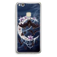 Vleermuizen Maan: Huawei Ascend P10 Lite Transparant Hoesje