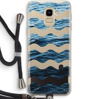 Oceaan: Samsung Galaxy J6 (2018) Transparant Hoesje met koord