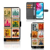 Motorola Moto G60s | Flip Cover | Postzegels