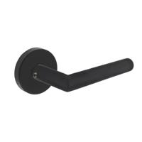 Intersteel AchterdeurbeslagJura massief rond RVS rozet zwart - 0023.405710 - thumbnail