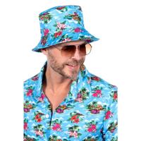 Vissershoedje Hawaii blauw Vissershoedje Hawaii blauw