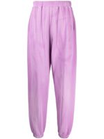 Aries pantalon de jogging à logo imprimé - Violet