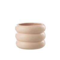 J-Line bloempot Ring - cement - beige - medium - Ø 20.5 cm - thumbnail