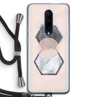 Creatieve toets: OnePlus 7 Pro Transparant Hoesje met koord