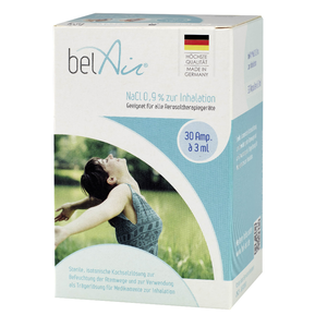 belAir Zoutoplossing (NaCl 0,9%) ampullen