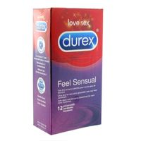 durex - feel sensual condooms 12 st. - thumbnail