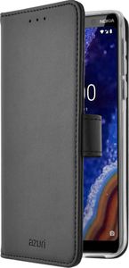 Azuri AZ-WALCLRNOK9PV-BLK mobiele telefoon behuizingen Folioblad Zwart