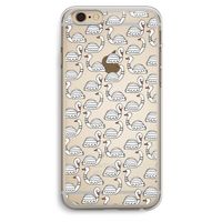 Zwanen: iPhone 6 Plus / 6S Plus Transparant Hoesje