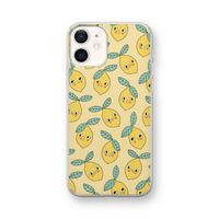 Citroenen: iPhone 12 mini Transparant Hoesje