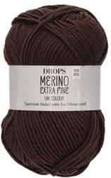 Drops Merino Extra Fine Uni Colour 09 Donkerbruin