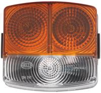 HELLA Blpo-light li yellow/w. uni 95x90x54mm
