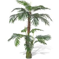 VidaXL Kunstplant cycaspalm 150 cm groen