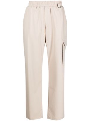 Family First pantalon droit à taille élastiquée - Tons neutres